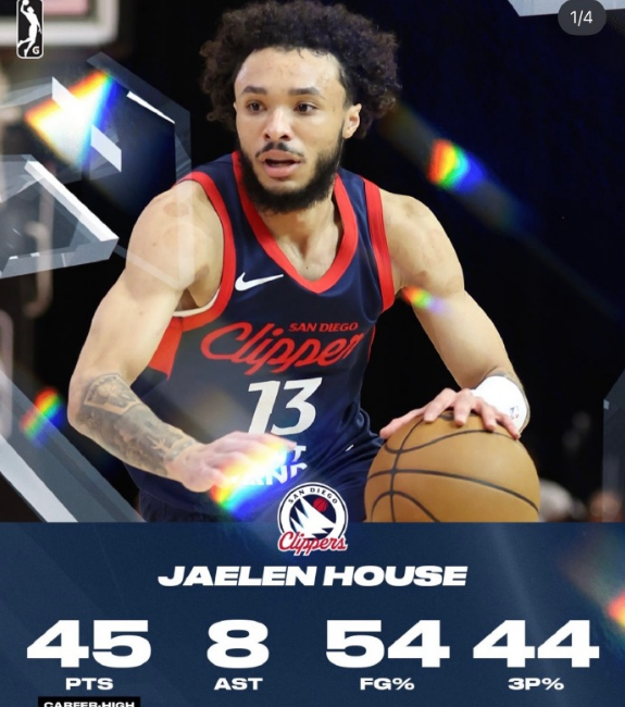 开云体育娱乐-北控掏5万美元买断费：签NBA名宿豪斯之子 一周前G联赛轰45+8